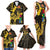 Enkutatash Eritrea New Year Family Matching Tank Maxi Dress and Hawaiian Shirt Eritrean Camel African Pattern - Wonder Print Shop