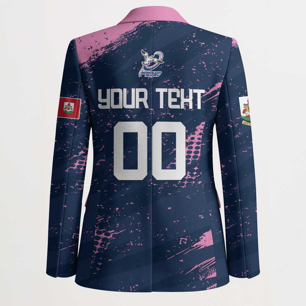 Custom Rugby Bermuda Blazer Our Team Go Champions - Wonder Print Shop