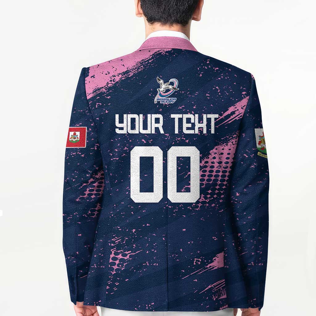 Custom Rugby Bermuda Blazer Our Team Go Champions - Wonder Print Shop