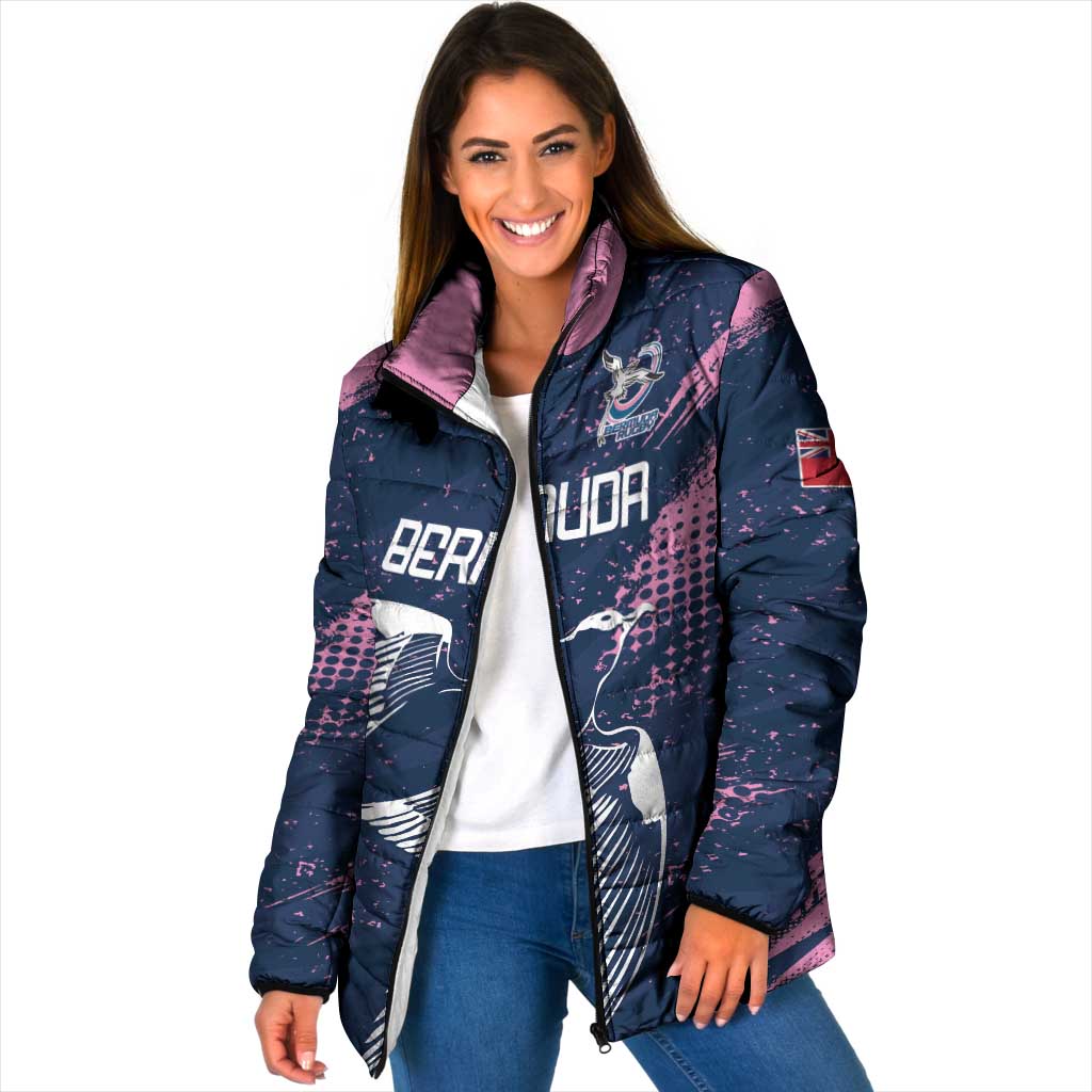 Custom Rugby Bermuda Padded Jacket Our Team Go Champions - Wonder Print Shop