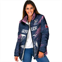 Custom Rugby Bermuda Padded Jacket Our Team Go Champions - Wonder Print Shop