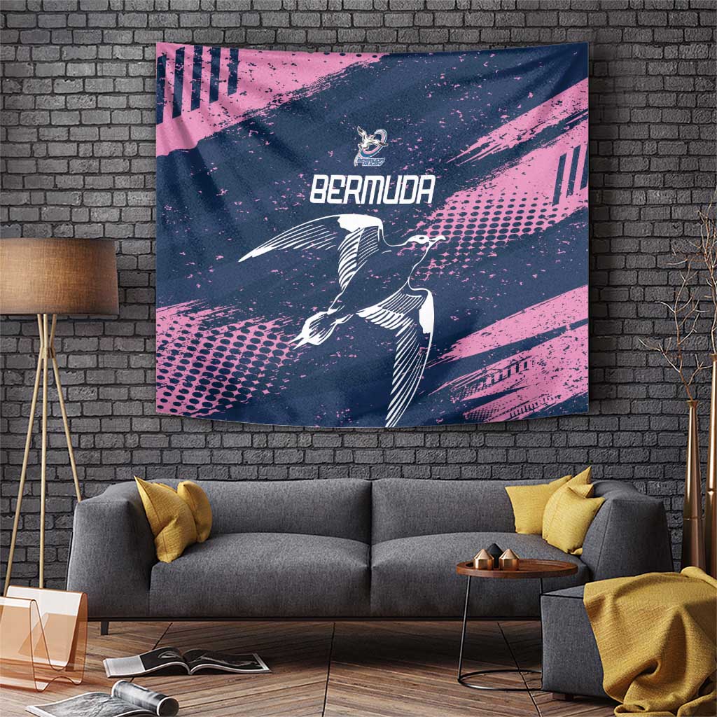 Rugby Bermuda Tapestry Our Team Go Champions - Wonder Print Shop