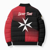 Personalised Malta Jum l-Indipendenza Bomber Puffer Jacket September 21st