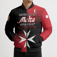Personalised Malta Jum l-Indipendenza Bomber Puffer Jacket September 21st