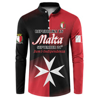 Personalised Malta Jum l-Indipendenza Button Sweatshirt September 21st