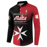 Personalised Malta Jum l-Indipendenza Button Sweatshirt September 21st