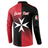 Personalised Malta Jum l-Indipendenza Button Sweatshirt September 21st