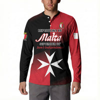 Personalised Malta Jum l-Indipendenza Button Sweatshirt September 21st