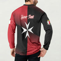 Personalised Malta Jum l-Indipendenza Button Sweatshirt September 21st