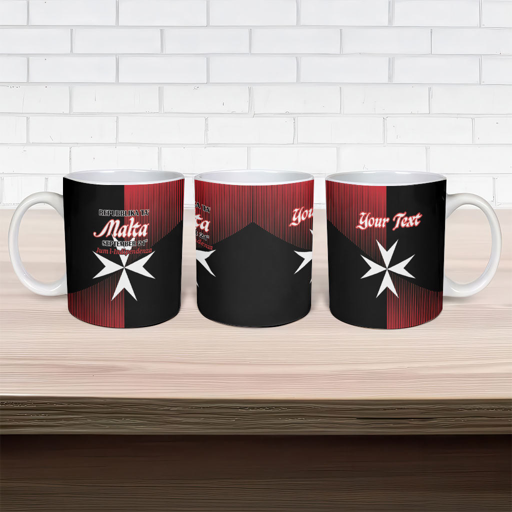 Personalised Malta Jum l-Indipendenza Ceramic Mug September 21st