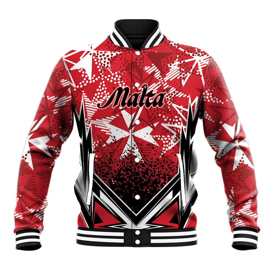 Personalised Repubblika ta Malta Baseball Jacket Dynamic Style