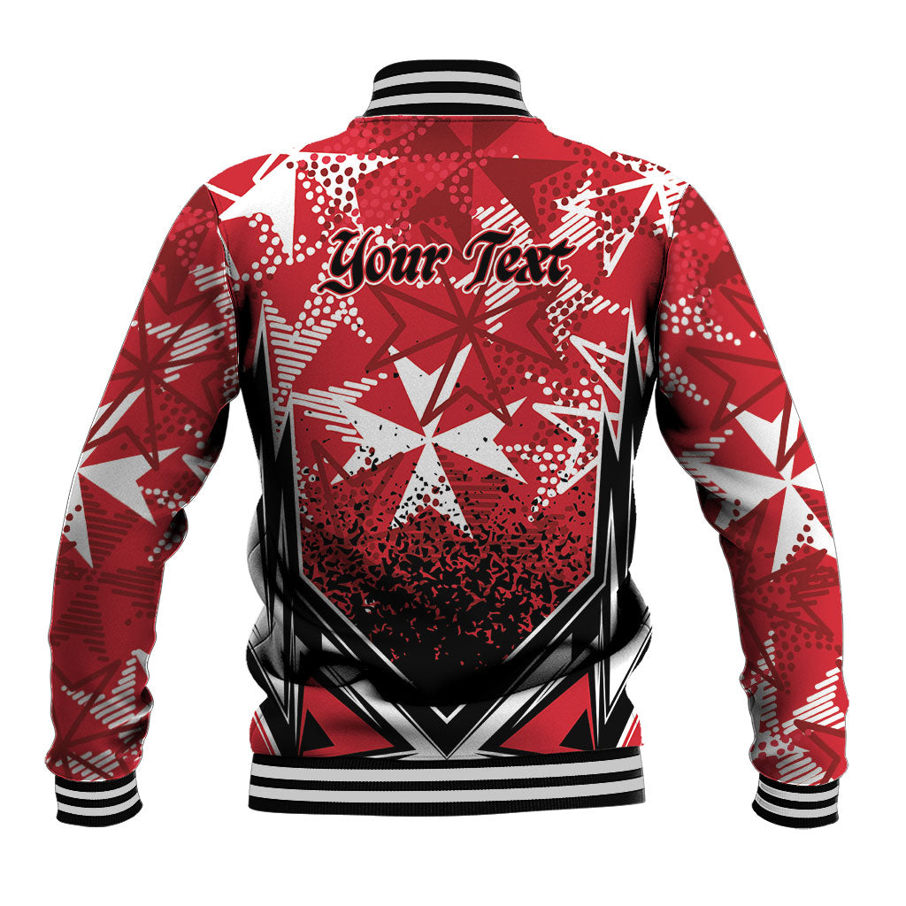 Personalised Repubblika ta Malta Baseball Jacket Dynamic Style