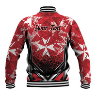 Personalised Repubblika ta Malta Baseball Jacket Dynamic Style