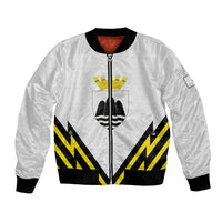Personalised Malta Gozo Island Bomber Jacket Flag Inspired