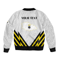 Personalised Malta Gozo Island Bomber Jacket Flag Inspired