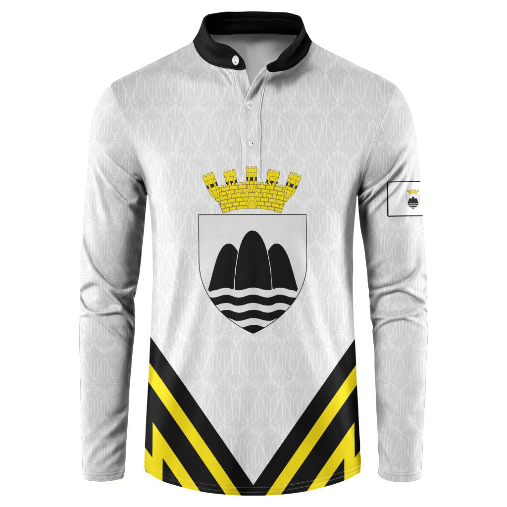 Personalised Malta Gozo Island Button Sweatshirt Flag Inspired