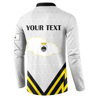 Personalised Malta Gozo Island Button Sweatshirt Flag Inspired