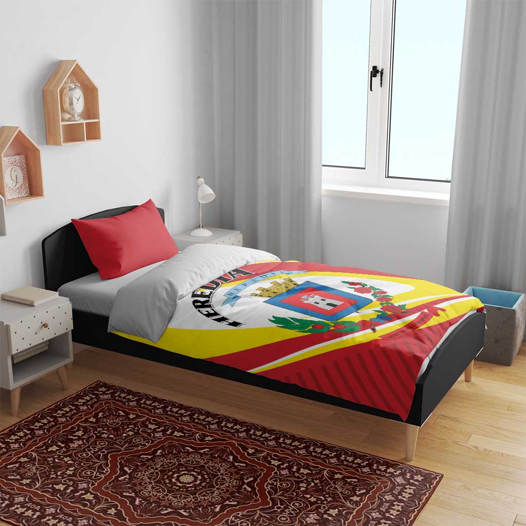 Costa Rica Heredia Province Bedding Set - Wonder Print Shop