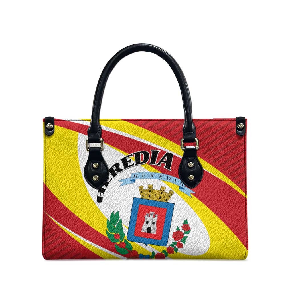 Costa Rica Heredia Province Leather Bag - Wonder Print Shop