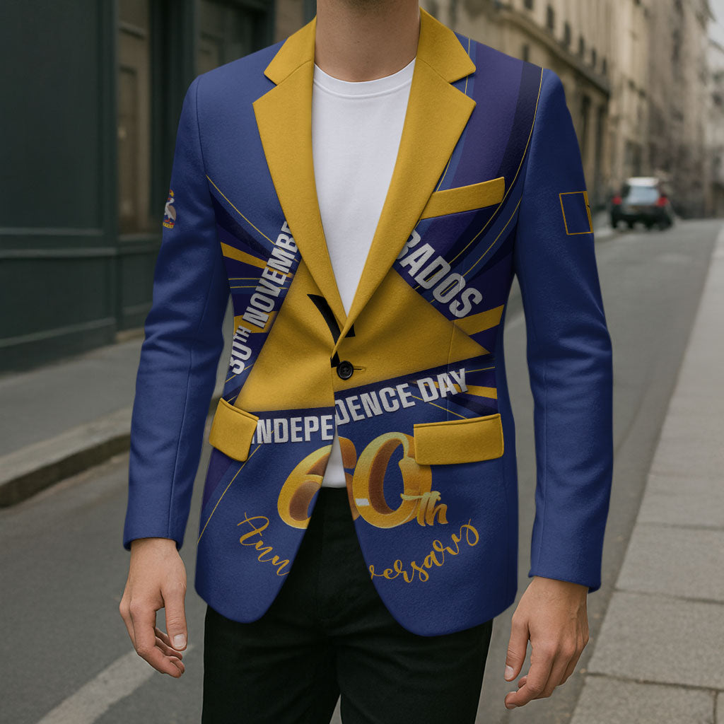 Barbados 60th Anniversary Blazer Happy Independence Day