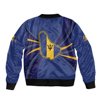 Barbados 60th Anniversary Bomber Jacket Happy Independence Day
