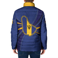 Barbados 60th Anniversary Padded Jacket Happy Independence Day