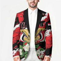 Personalized Yemen Jasmine Blazer Happy Independence Day
