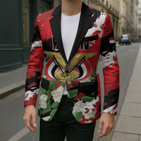 Personalized Yemen Jasmine Blazer Happy Independence Day