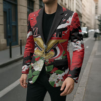 Personalized Yemen Jasmine Blazer Happy Independence Day