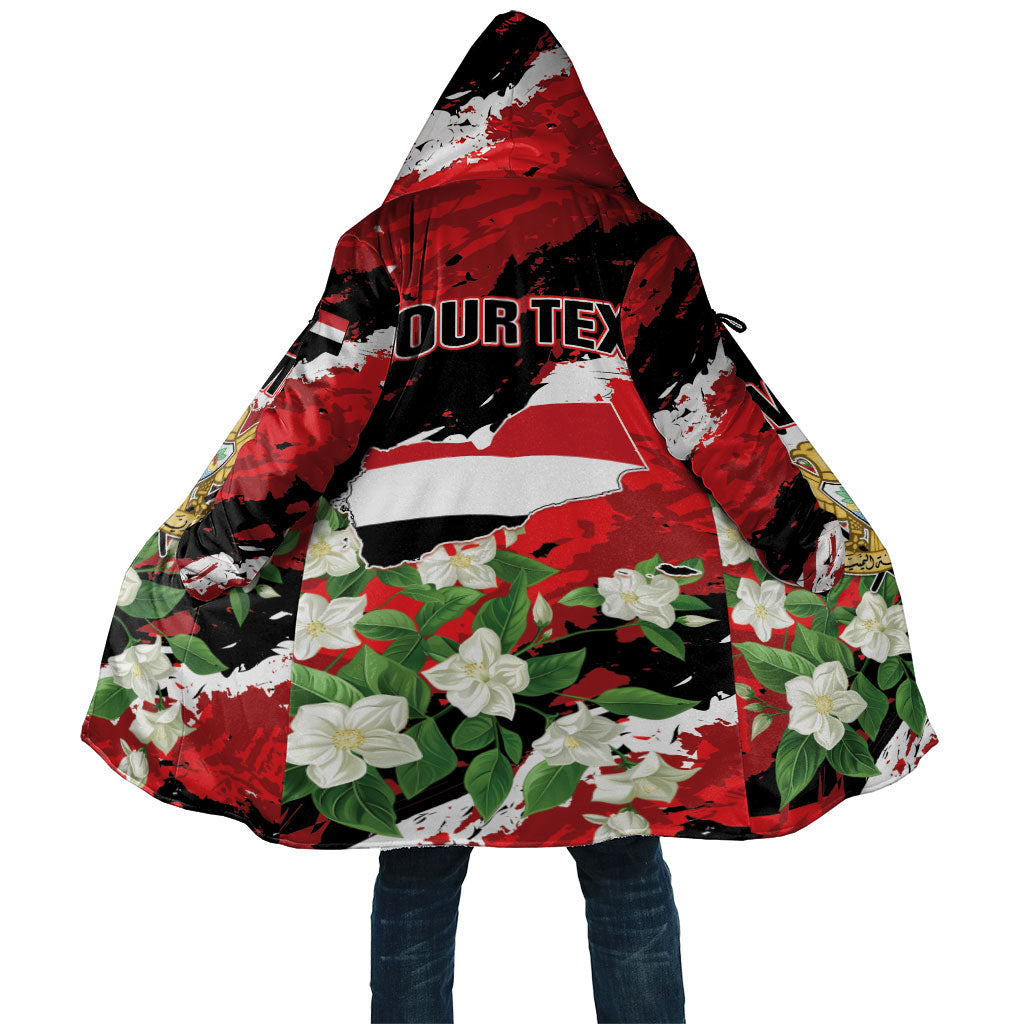 Personalized Yemen Jasmine Cloak Happy Independence Day