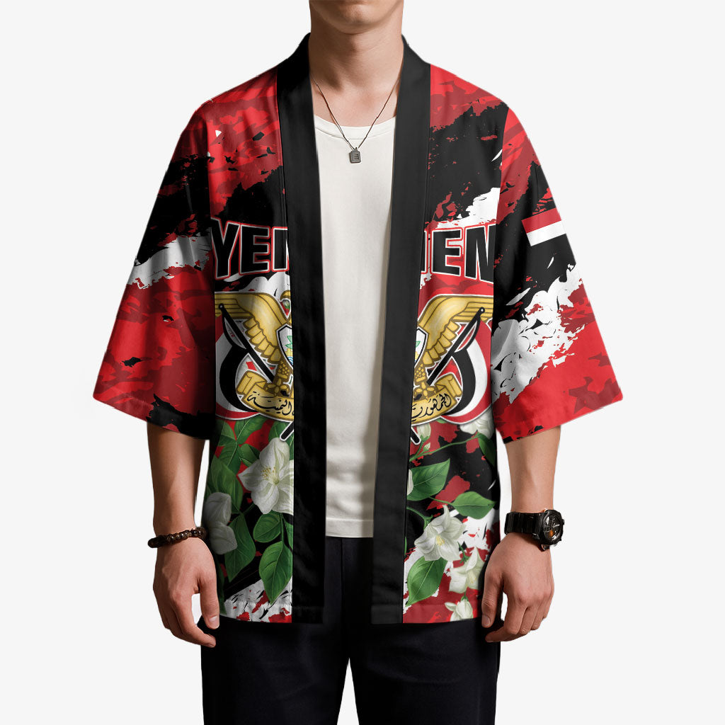 Personalized Yemen Jasmine Kimono Happy Independence Day