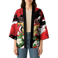 Personalized Yemen Jasmine Kimono Happy Independence Day