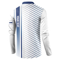 Personalized Finland 2026 Button Sweatshirt Happy Independence Day