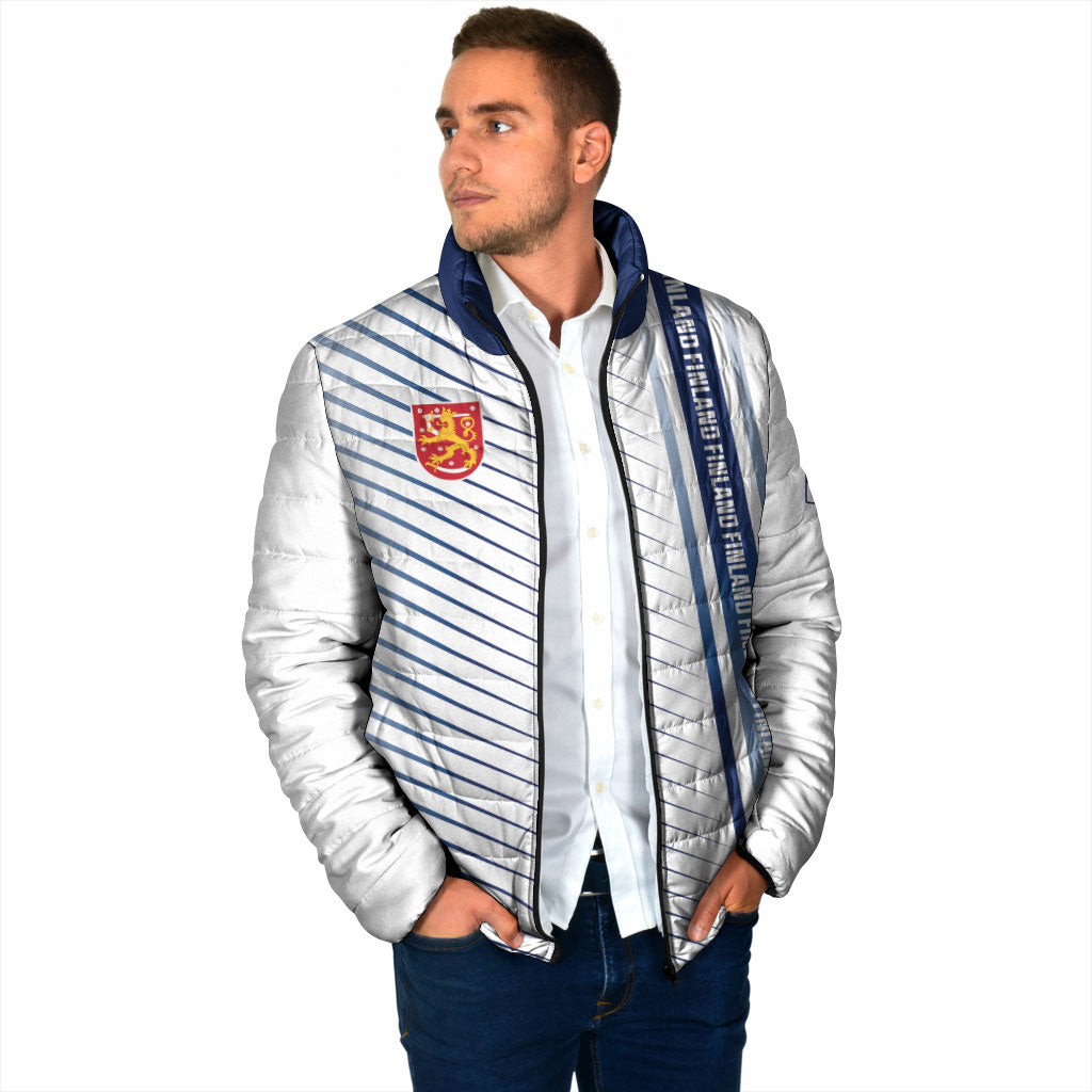 Personalized Finland 2026 Padded Jacket Happy Independence Day