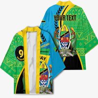 Personalized Tanzania African Pattern Kimono Happy Independence Day