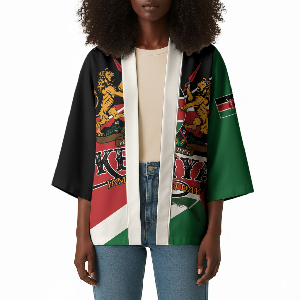 Personalized Kenya Kimono Happy Jamhuri Day