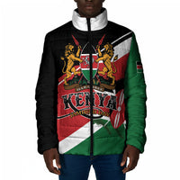 Personalized Kenya Padded Jacket Happy Jamhuri Day