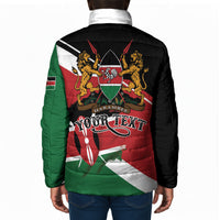 Personalized Kenya Padded Jacket Happy Jamhuri Day