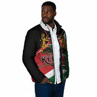 Personalized Kenya Padded Jacket Happy Jamhuri Day