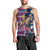 Custom Texas Christmas Men Tank Top Cowboy With Santa Claus In Space - Wonder Print Shop