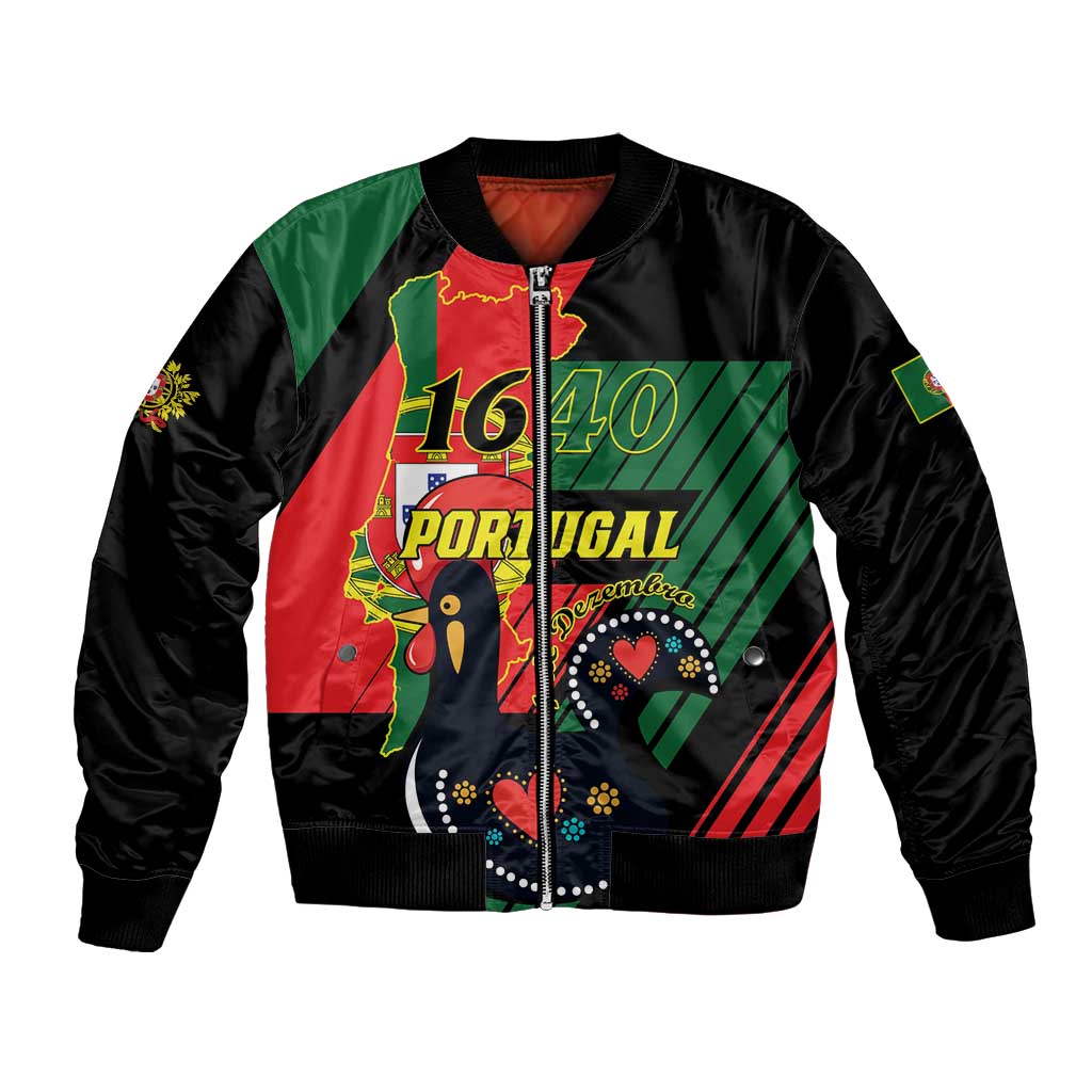 Personalized Portugal 1640 Bomber Jacket 1 De Dezembro Independence Day - Wonder Print Shop