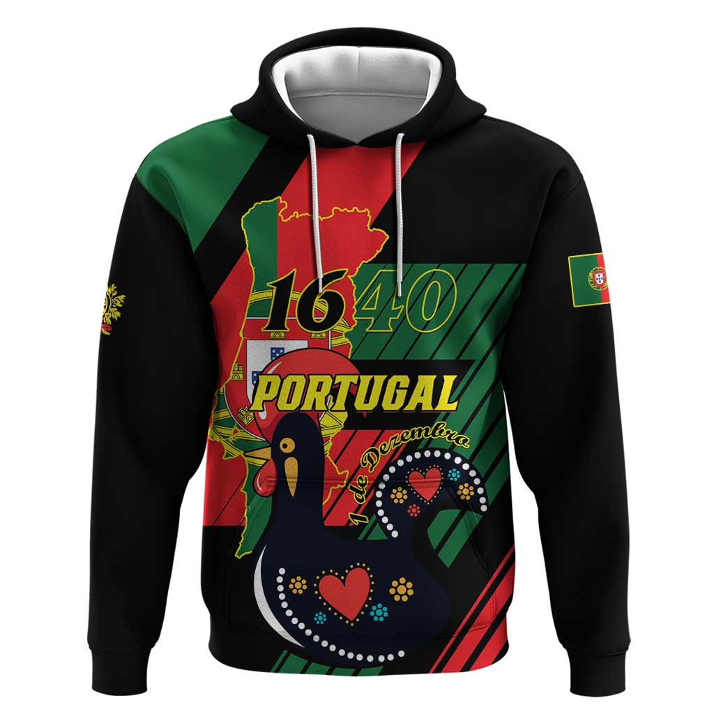 Personalized Portugal 1640 Hoodie 1 De Dezembro Independence Day - Wonder Print Shop