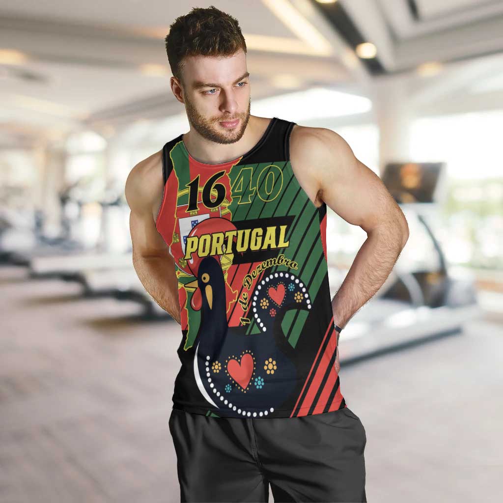 Personalized Portugal 1640 Men Tank Top 1 De Dezembro Independence Day - Wonder Print Shop