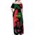 Personalized Portugal 1640 Off Shoulder Maxi Dress 1 De Dezembro Independence Day - Wonder Print Shop