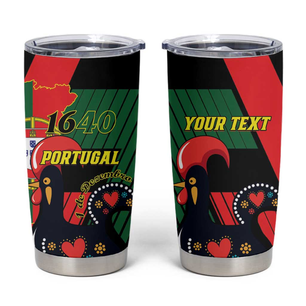 Personalized Portugal 1640 Tumbler Cup 1 De Dezembro Independence Day - Wonder Print Shop