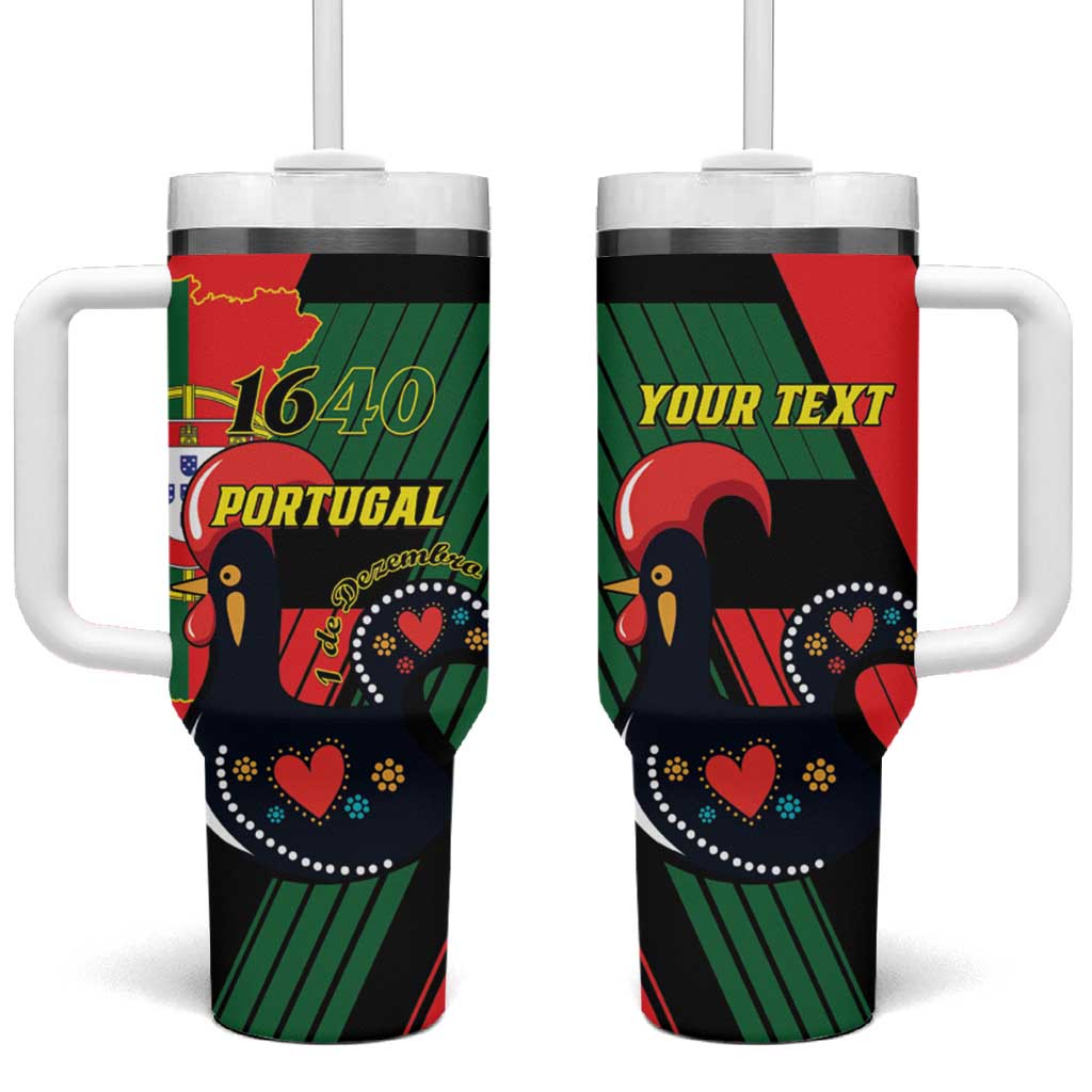 Personalized Portugal 1640 Tumbler With Handle 1 De Dezembro Independence Day - Wonder Print Shop