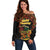 Personalized African Happy Kwanzaa Off Shoulder Sweater - Wonder Print Shop