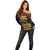 Personalized African Happy Kwanzaa Off Shoulder Sweater - Wonder Print Shop