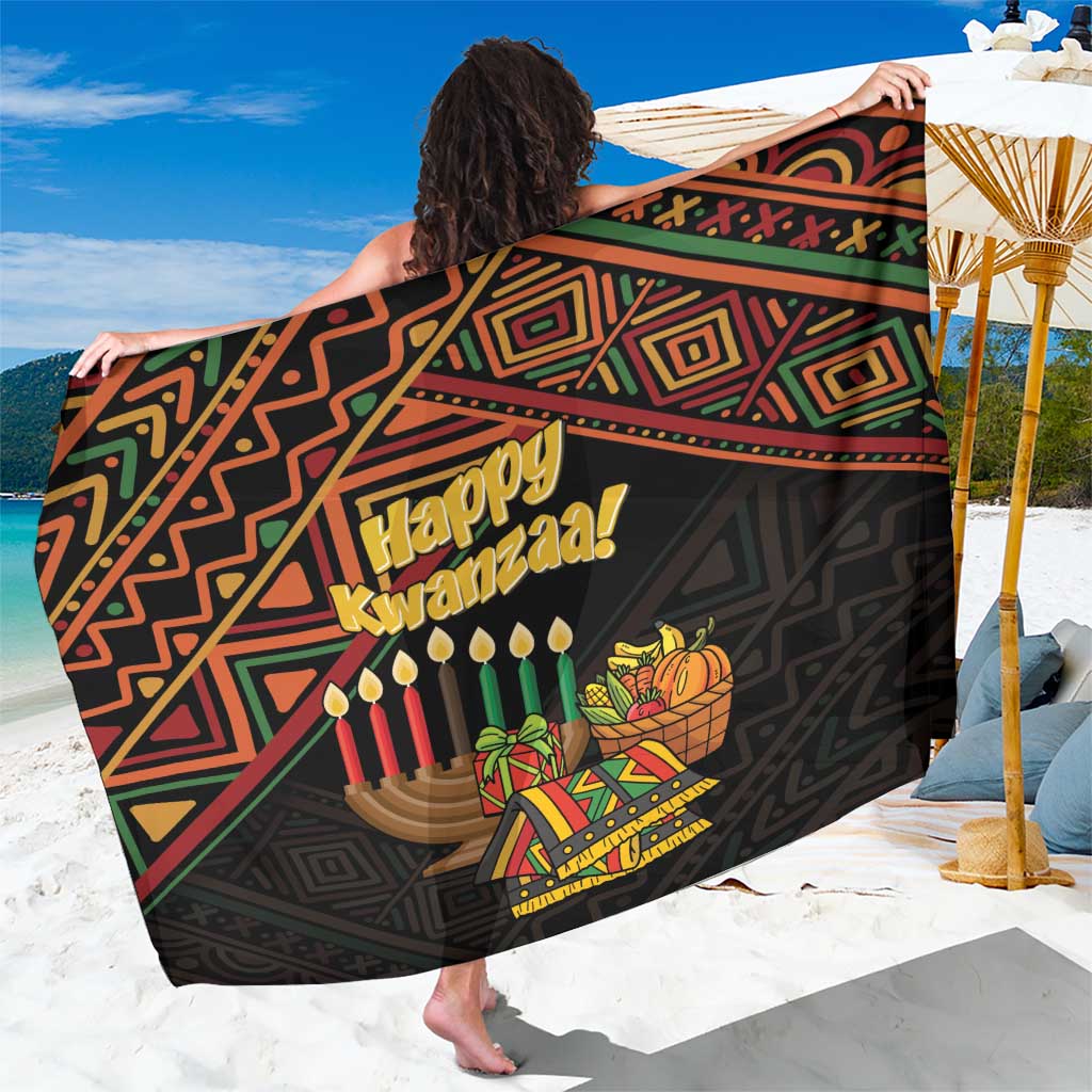 Personalized African Happy Kwanzaa Sarong