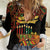 Personalized African Happy Kwanzaa Women Casual Shirt